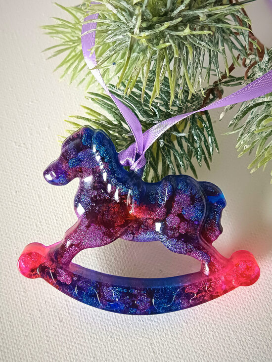 Kalėdinis eglutės žaisliukas „Arkliukas“